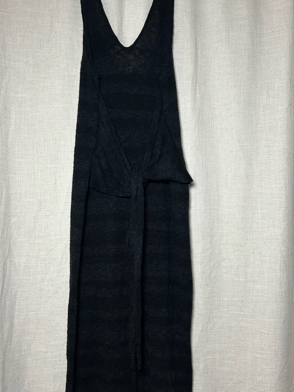 Free People FP Beach Casual Black Sleeveless Dress - Size L/G
